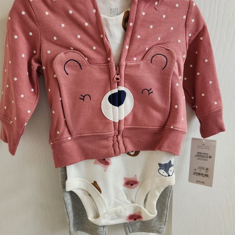 Carter's 3 piece baby outfit size 3m NWT